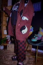 Load image into Gallery viewer, Zeppelin Collection- Brown Ying Yang Cardigan
