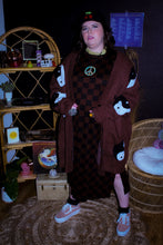 Load image into Gallery viewer, Zeppelin Collection- Brown Ying Yang Cardigan
