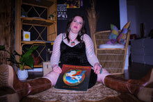 Load image into Gallery viewer, Zeppelin Collection- Black Velvet Spaghetti Dress
